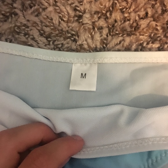 Blue and white ombré bikini - Picture 2 of 3